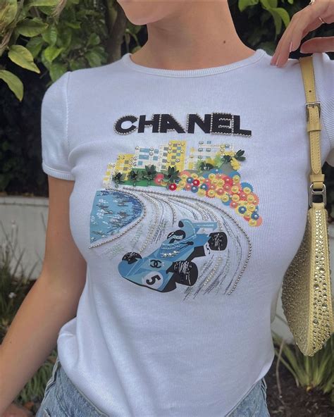 chanel f1 tee